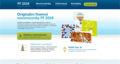 Desktop Screenshot of pf.cz